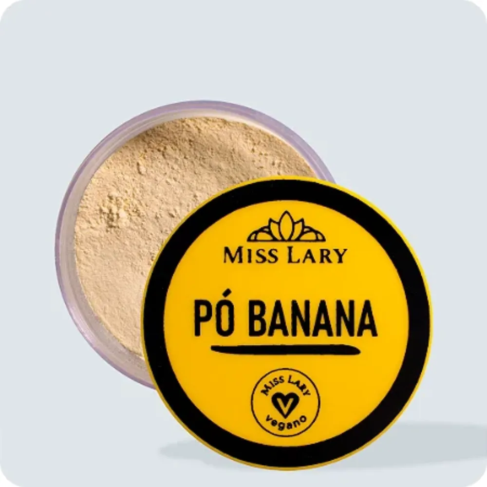 Pó facial banana