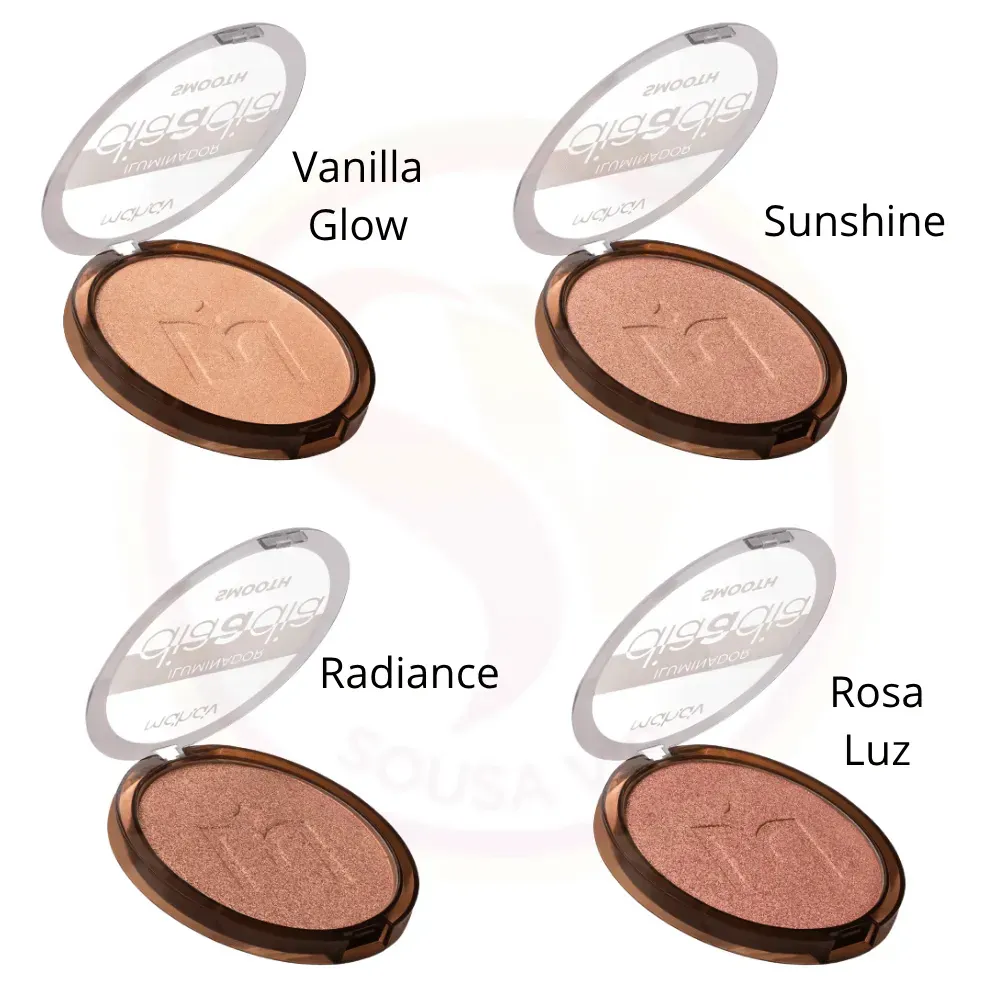 Iluminador em Pó Compacto Dia a Dia Mahav