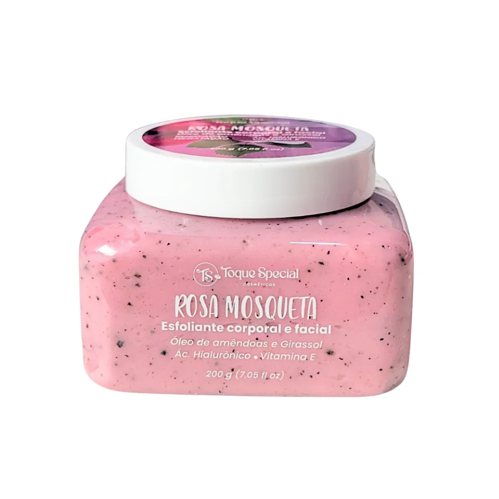 Esfoliante Corpo e Rosto- Rosa Mosqueta